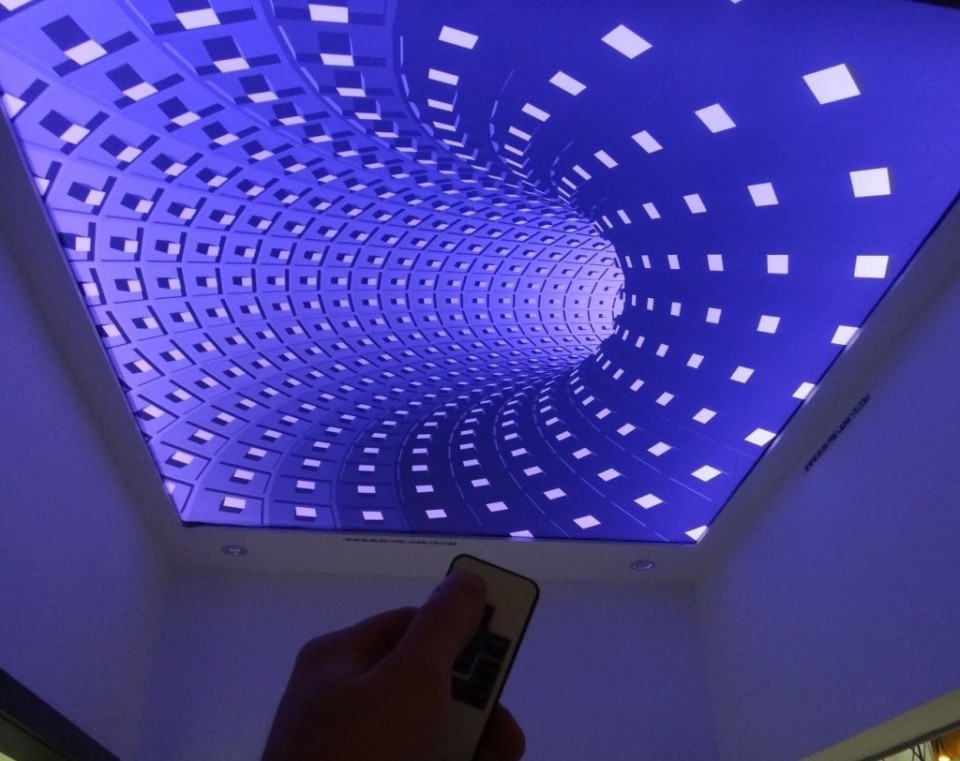 Заказать 3d натяжные потолки в г. Рославль